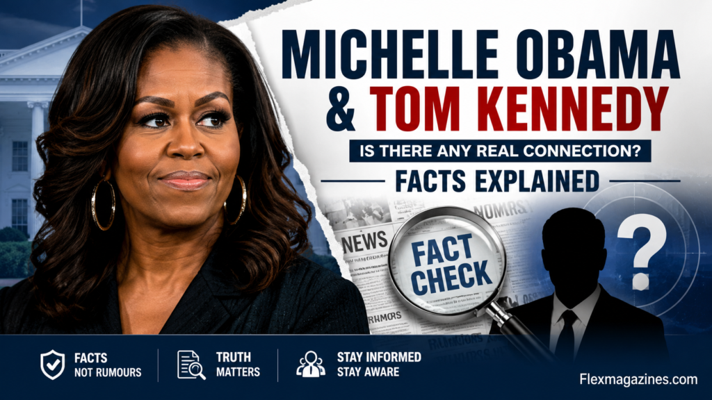 Michelle Obama and Tom Kennedy