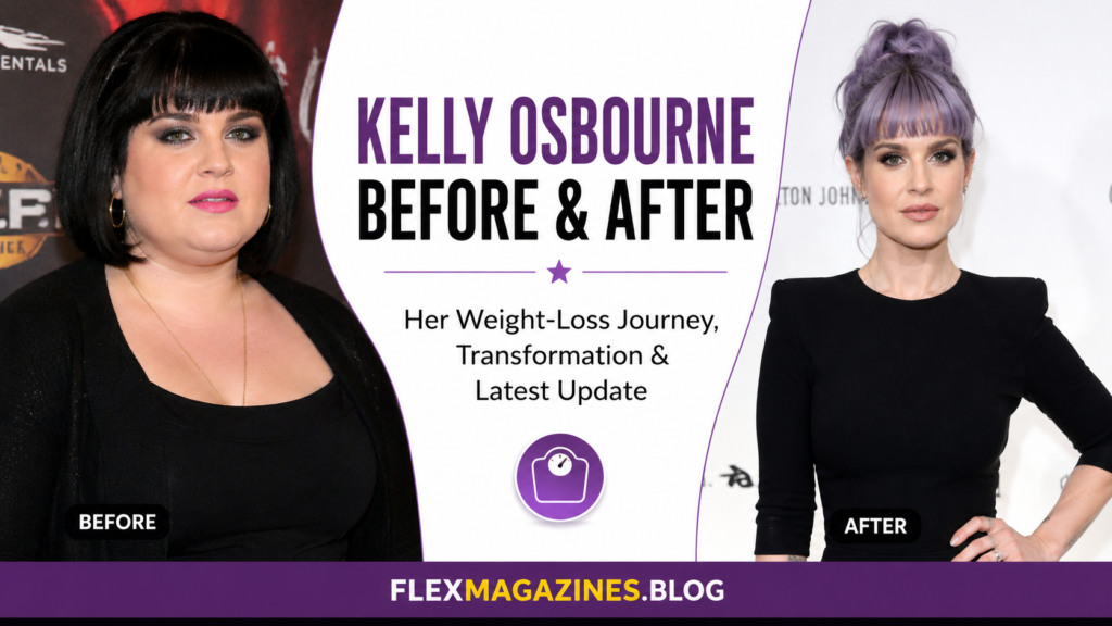Kelly Osbourne before and after