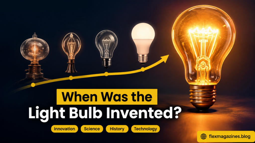 When Was the Light Bulb Invented