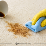 how to remove coffee stain from carpet