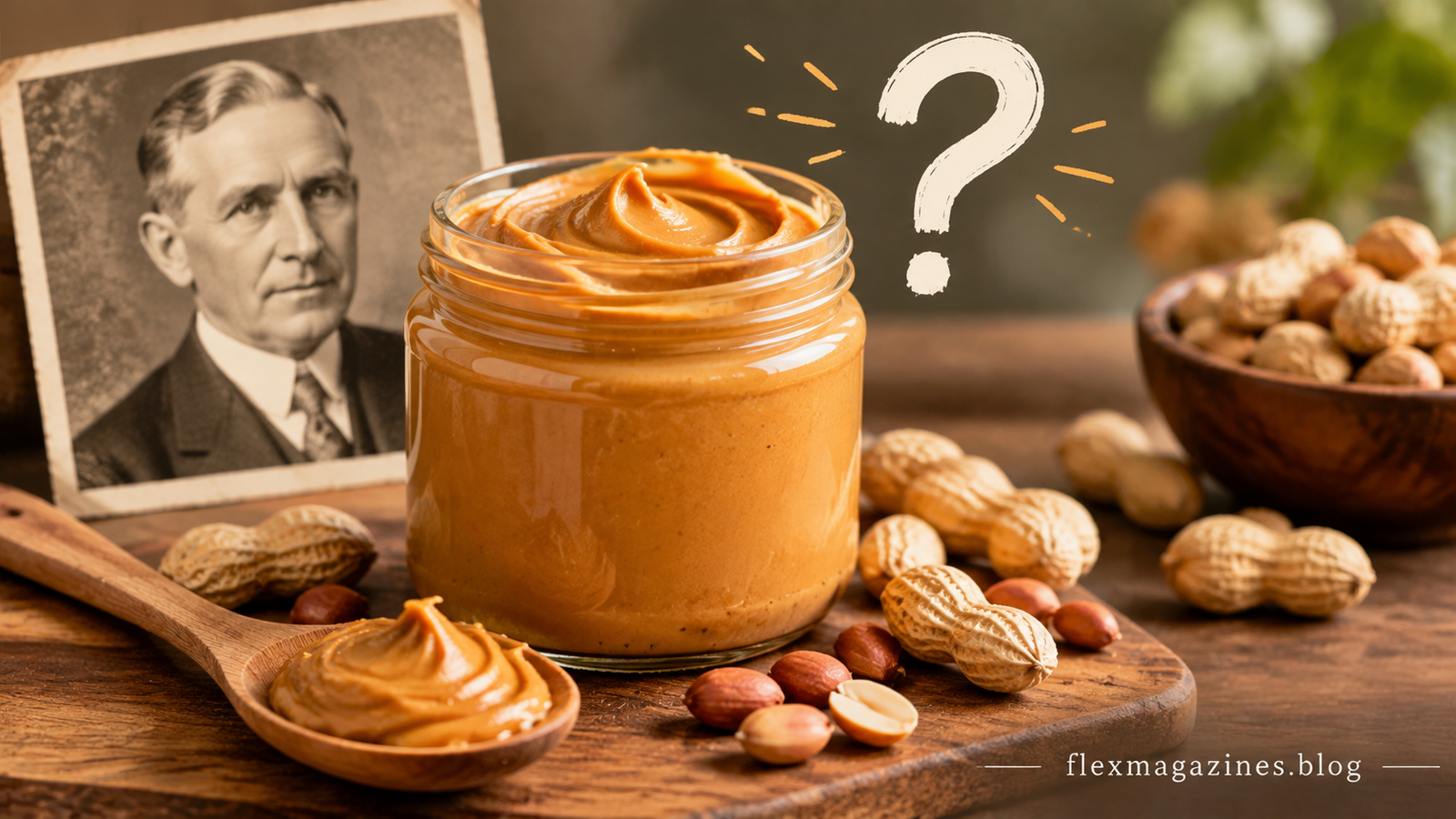 who invented peanut butter