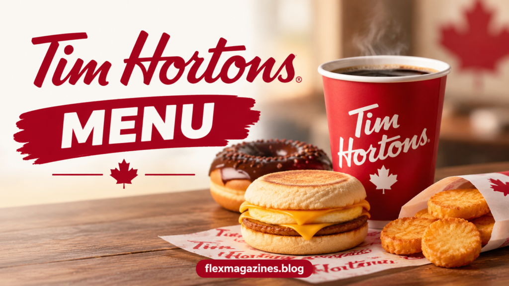 Tim Hortons Menu